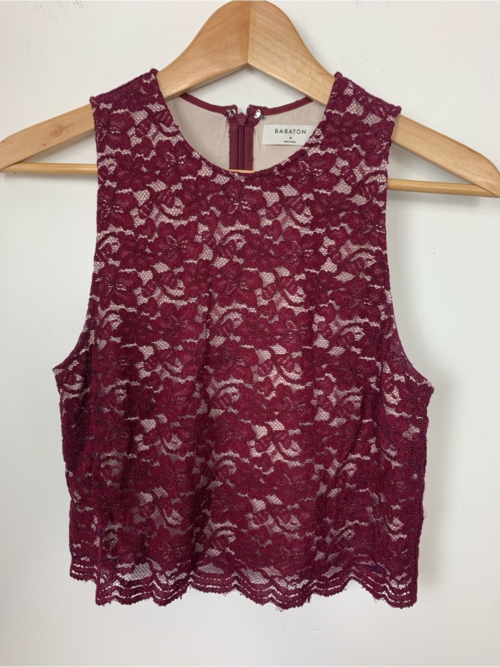 Aritzia Babaton Koen Lace Top - Picture 2 of 6